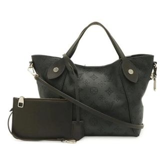 Louis Vuitton Pre-owned Monogram Mahina 2way Bag - Pre-owned - Mujer - Negro - ONE SIZE