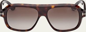 Tom Ford Rhonda 56MM Aviator Sunglasses