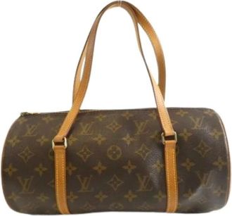 Louis Vuitton Pre-owned Handbags, female, Brown, Size: ONE SIZE Pre-owned Monogram Canvas Handbag