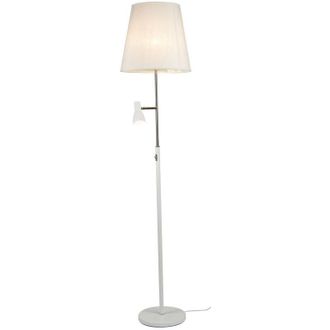 Belid Costello - L&aacute;mpara De Pie 2 Luces Blanco Mate, E27 - Belid