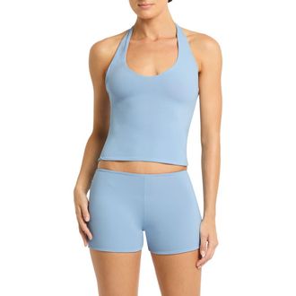 Bond-Eye Cora Reversible Cover-Up Shorts in Clay/Airy Blue at Nordstrom Rack, Size X-Small/small