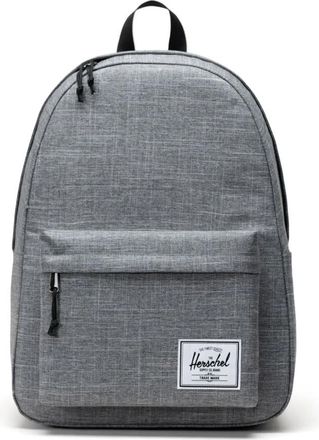 Herschel Klassieke XL Raven Cross Hatch Rugzak - unisex - Rugzakken - Grijs - ONE Size - Polyester - Tassen