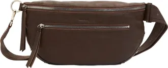 Hammitt Hammitt Charles Crossbody Espresso Pebble Silver Lrg