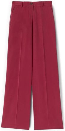 Motivi Wide Broeken - Dames - Wijde Broeken - Rood - M - Broeken