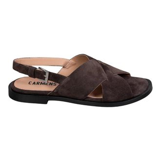Carmens Flat Sandals, female, Brown, Size: 10 US Etoille Cross Mousse A57268