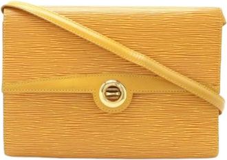 Louis Vuitton Pre-owned Cross Body Bags, female, Yellow, Size: ONE SIZE Pre-owned Cross Body Bag