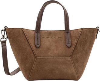 Brunello Cucinelli Donna, Borse, Marrone, Taglia unica, new