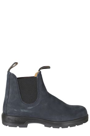 Blundstone Navy 1940 Nubuck Chelsea Boots