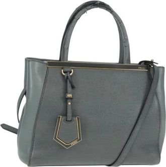 Fendi Pre-owned Handbags, female, Gray, Size: ONE SIZE Pre-owned Handbag