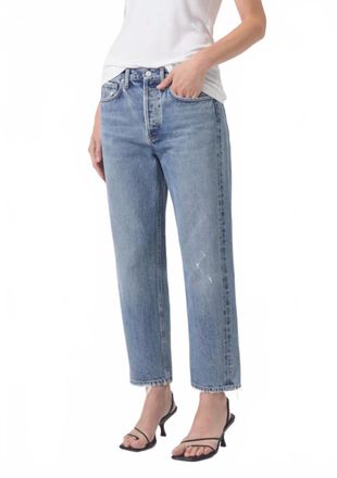 A Gold E Parker Easy Straight Jean In Facade