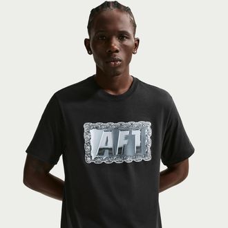 Nike Mens Nike Sportswear T-Shirt in Black | IH1153-010