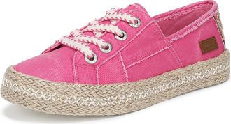 Blowfish Womens Buenos Sneaker, Pink Glow Canvas, 3-4 UK