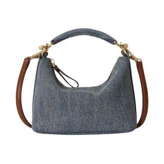 Ralph Lauren Handbags, female, Blue, Size: ONE SIZE Blke Mini Shoulder Bag Small