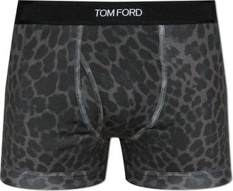 Tom Ford Boxers met logo - Heren - Onderbroek - Grijs - XL - Ondergoed