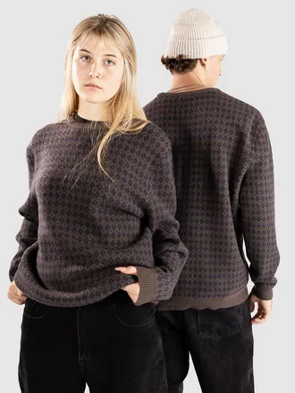 Katin USA Check Maglione grigio
