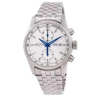 Armand Nicolet MH2 Chronograph Automatic Silver Dial Mens Watch A647A-AG-BMA22640A