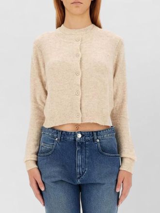 Isabel Marant amenita cardigan slim fit crew neck