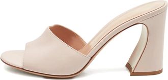 Gianvito Rossi Sandali con tacco curvo - Rosa