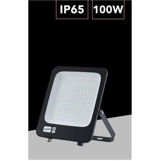 Trade Shop Trade Shop Traesio - Trade Shop - Faro Led Ultra Slim 100w Esterno Ip65 Orientabile Luce 6500k 3000k 4000k Jr-100w