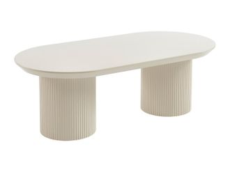 Vente-Unique Mesa de centro de MDF - Beige - LORIMILA