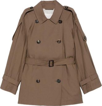 Max Mara Double-breasted Belted Coat