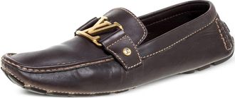Louis Vuitton Mocassini in pelle - Marrone