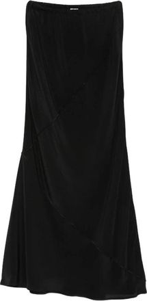 BASERANGE Lava Rok - Dames - Midirokken - Zwart - XS - Rokken