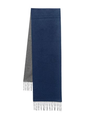 D4.0 Sciarpa con applicazione - Blu