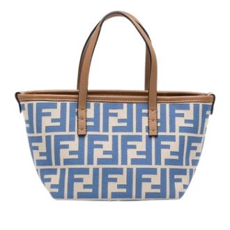 Fendi Pre-owned Satchel - Dames - Vintage Shopper - Blauw - ONE Size - Vintage