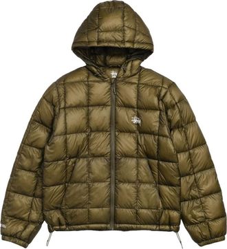 St&uuml;ssy Midweight Hooded Puffer Olive 115856-OLIV