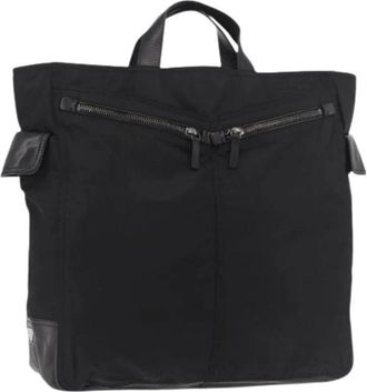 Prada Pre-owned Tote Bags, female, Black, Size: ONE SIZE Pre-owned Vintage Tote Bag