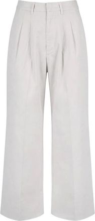 Dondup Pantalones Anchos - Trousers - Mujer - Beige - XL