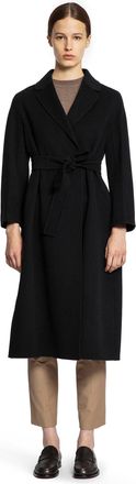 Max Mara Wool Broadcloth Midi Coat