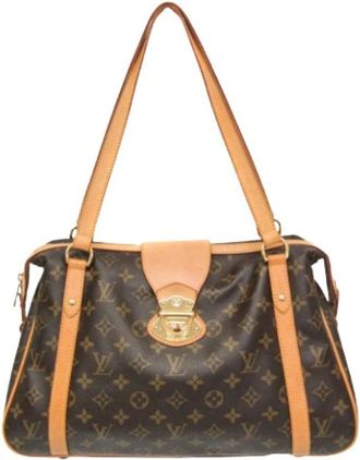 Louis Vuitton Pre-owned Shoulder Bags, female, Brown, Size: ONE SIZE Pre-owned Streza PM Shoulder Bag