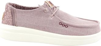 Hey Dude Veterschoenen - Dames - Veterschoenen - Paars - 39 EU - Schoenen