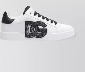 Dolce & Gabbana leather low-top sneakers