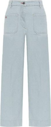 Victoria Beckham Alina Cotton Denim Jeans, Waist Size 24