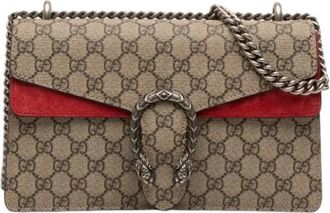 Gucci Pre-owned Cross Body Bags, female, Beige, Size: ONE SIZE Pre-owned Vintage Cross Body Bag