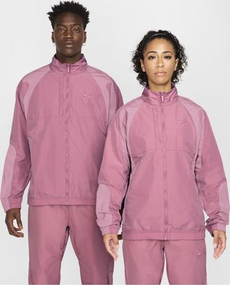 Nike x NOCTA Drake Northstar Nylon Track Jacket Desert Berry Elemental Pink FN7666-667