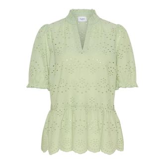 Saint Tropez Blusa Geleksa SZ - Blouses & Shirts - Mujer - Verde - M