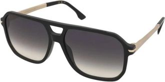 Victoria Beckham Oversized Zonnebril met Volledig Montuur - unisex - Zonnebrillen - Zwart - 59 MM - Accessoires
