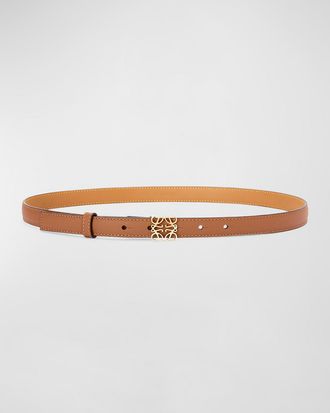 Loewe Anagram Leather Belt