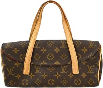 Louis Vuitton Pre-owned Handbags, female, Brown, Size: ONE SIZE Pre-owned Canvas Handbag