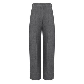 Max Mara Bill Trousers - female - Max Mara - Wide Trousers - Gray - XS - Trousers
