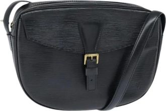 Louis Vuitton Pre-owned Cross Body Bags, female, Black, Size: ONE SIZE Pre-owned Leather Cross Body Bag