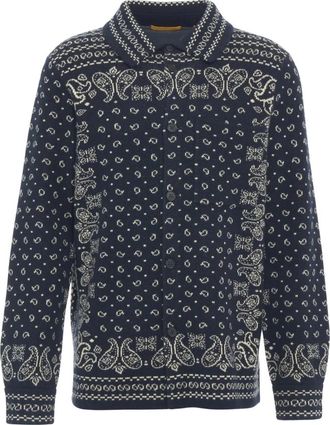 Guest In Residence Camicia da Lavoro Wild Rag - - Shirts - Uomo - Blu - L