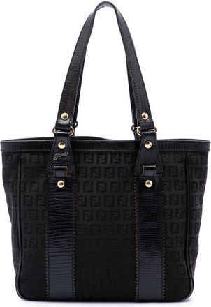 Fendi Pre-owned Fendi Zucchino Canvas Tote Ladies EP3BVG02AWAK4LWC
