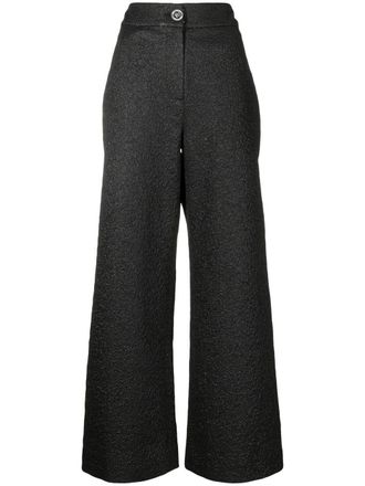 Shiatzy Chen Pantaloni metallizzati Genisis - Bianco