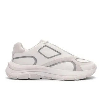 Mallet Footwear Sculpted Runner Low-Top Trainer in White at Nordstrom, Size 12