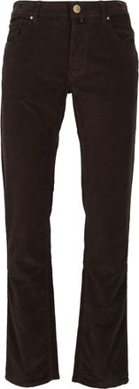 Jacob Cohen Tailored Slim Fit Pants with Five-Pocket Design